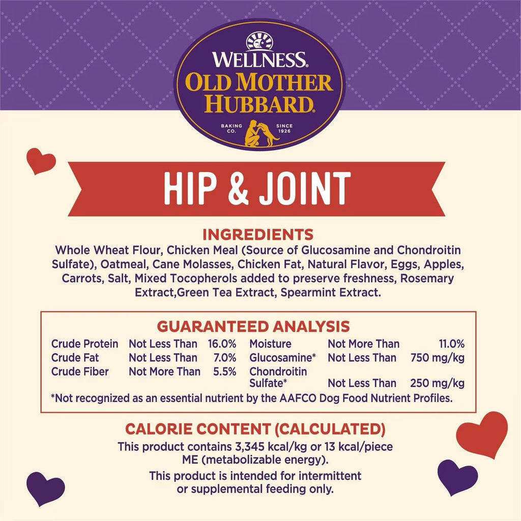 Oven-Baked Dog Biscuits with Hip & Joint Support