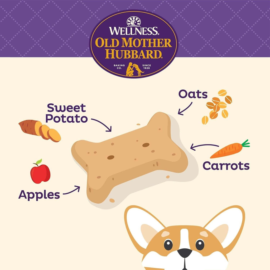 Small Just Vegg'N Crunchy Dog Biscuits with Carrots & Apples
