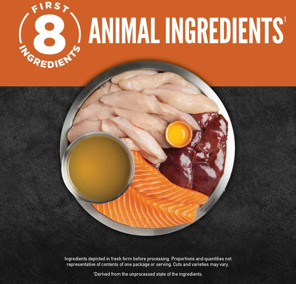 ORIJEN Chunks & Shreds Original Entrée in Bone Broth for Adult Cats
