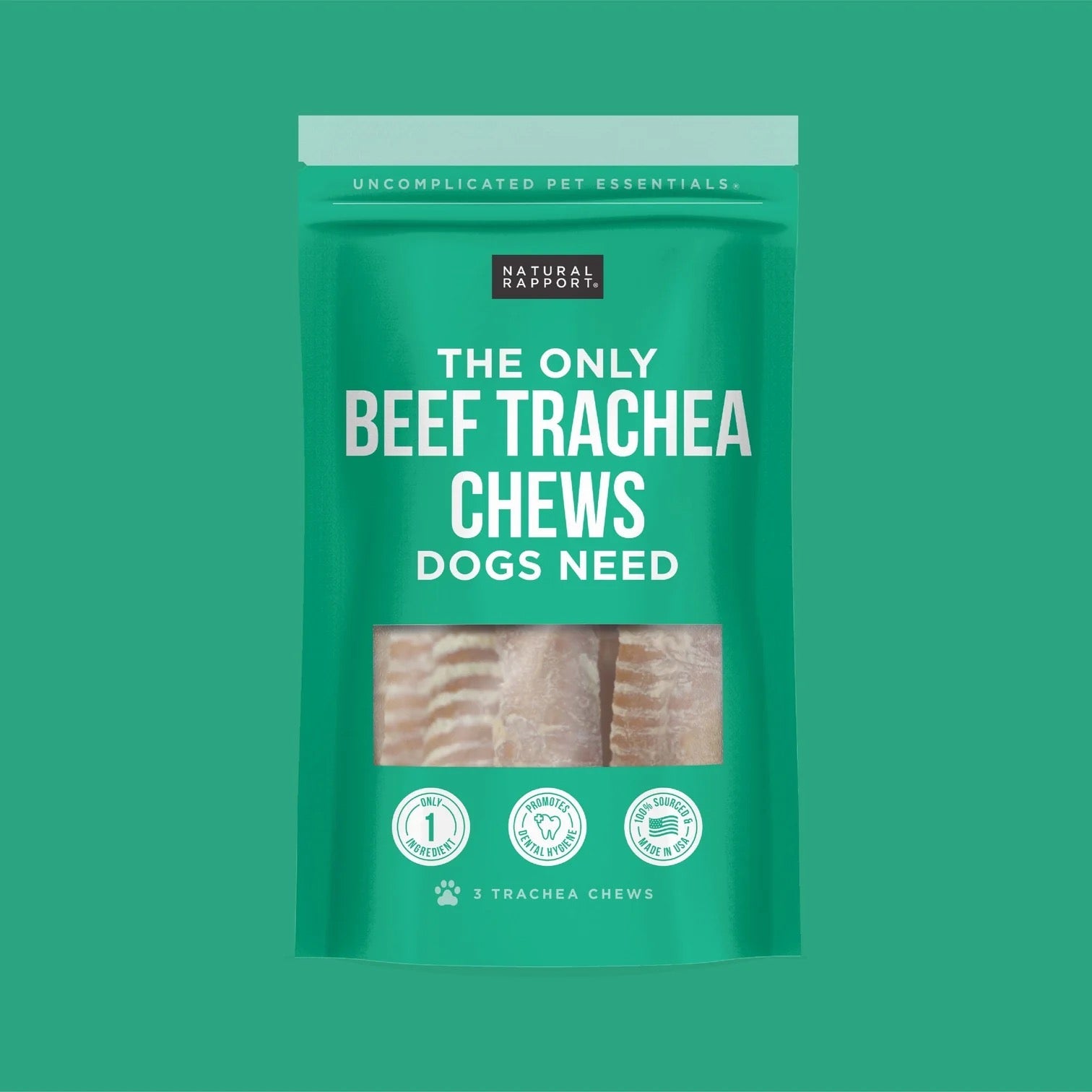 Beef Trachea Chews for Dogs – Single Ingredient Treat