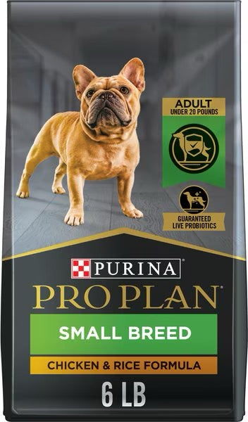 Chicken & Rice Small Breed Dog Food with Crunchy and Shredded Pieces