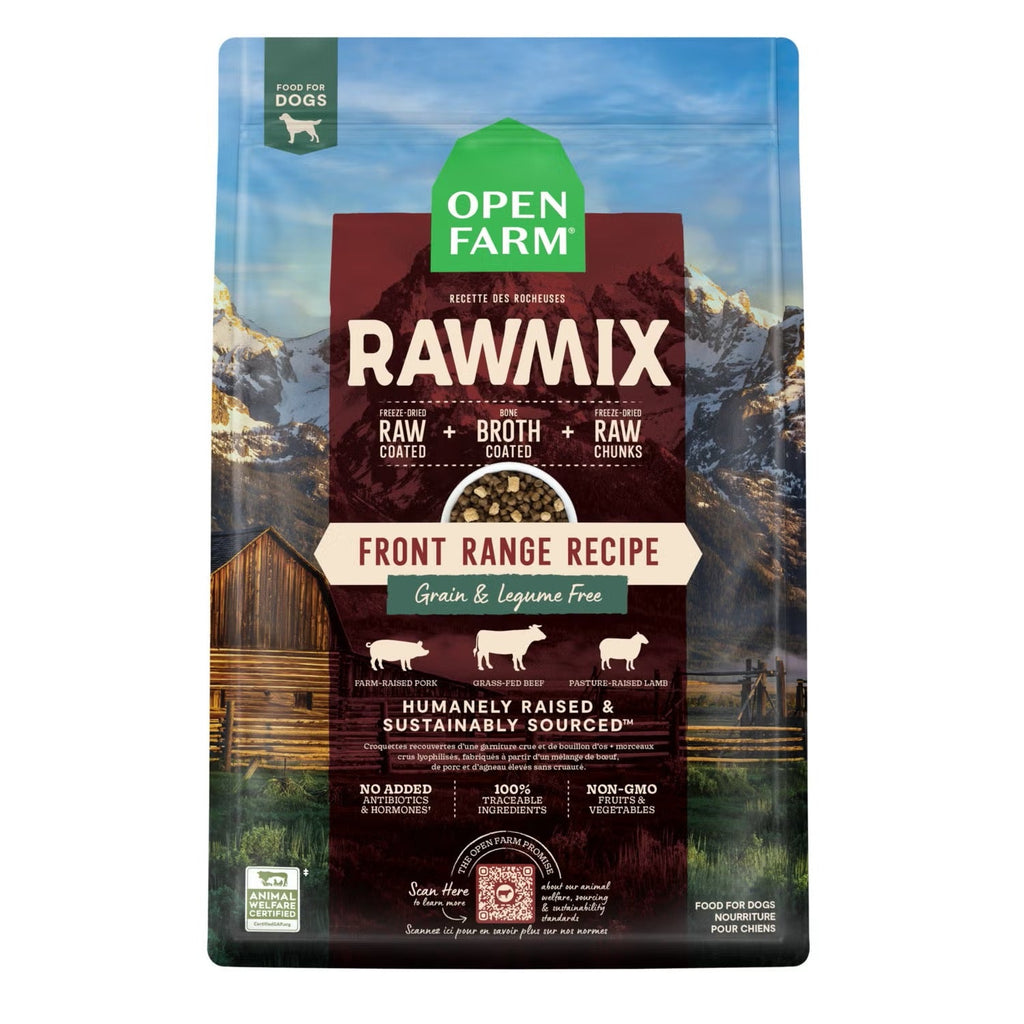 Freeze-Dried Raw Coated Dog Food with Beef, Lamb & Pork