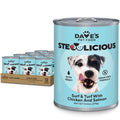Grain-Free Chicken & Salmon Wet Pet Food with Vegetables