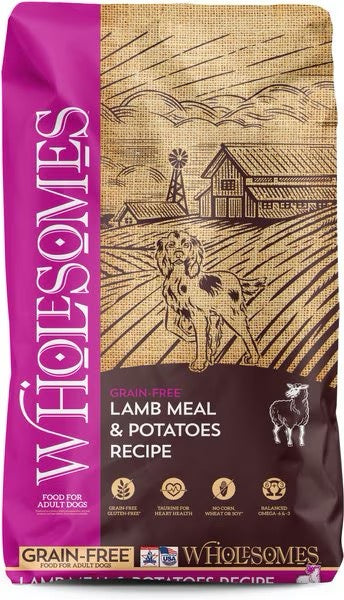 Wholesomes Lamb Meal & Potatoes Grain-Free Dog Food