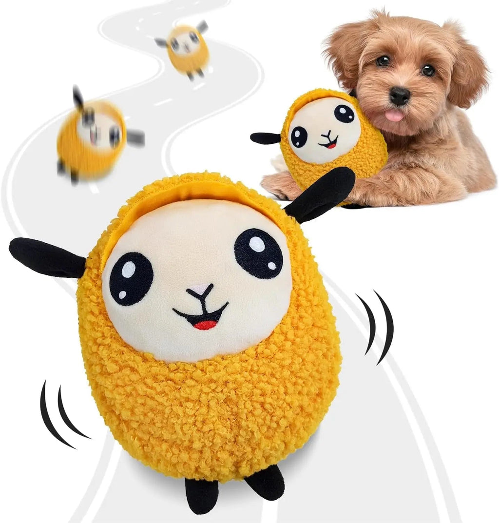 Interactive Moving Dog Ball – Rechargeable Plush Toy