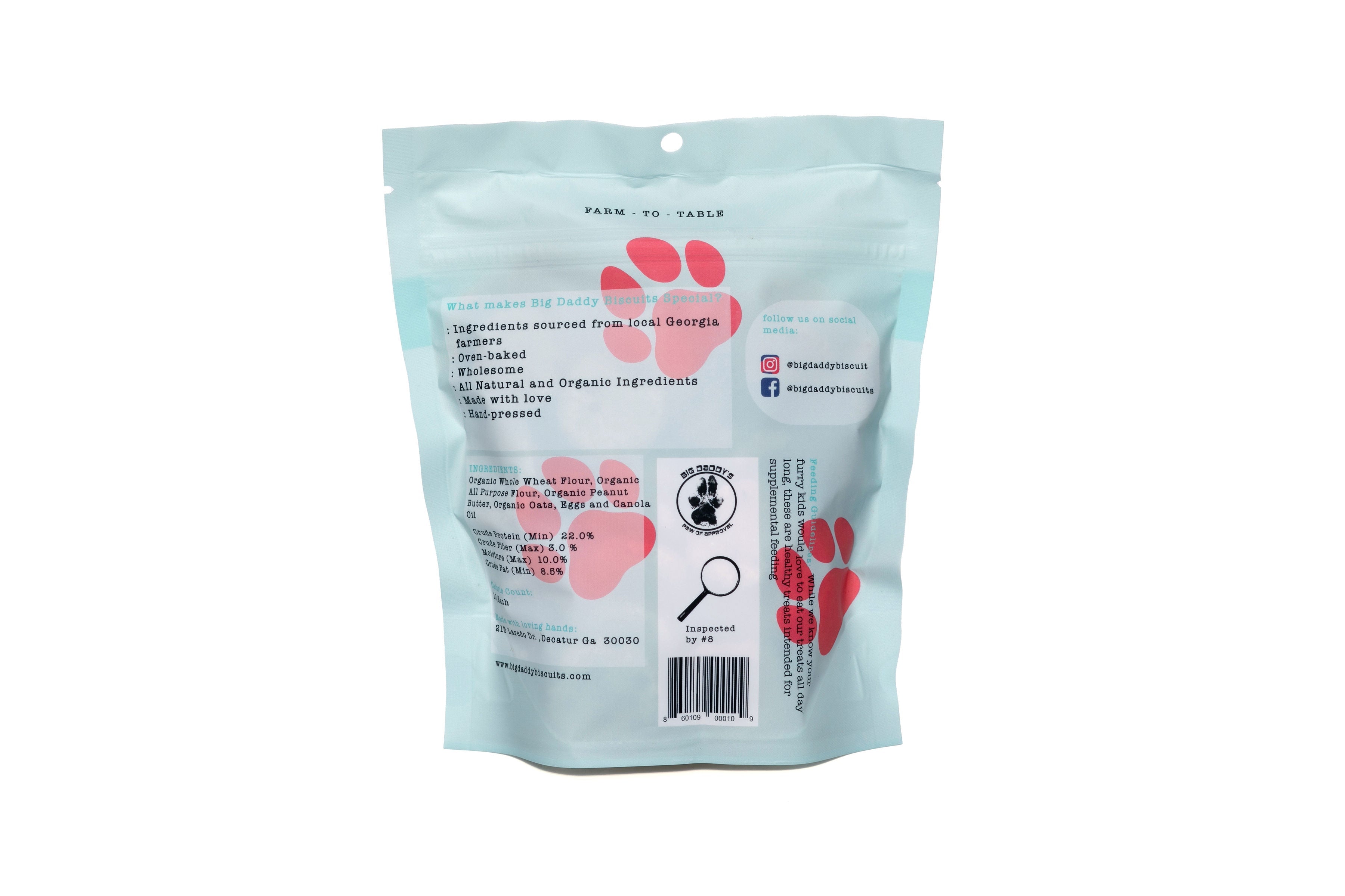 Crunchy Peanut Butter Dog Biscuits – All-Natural Ingredients