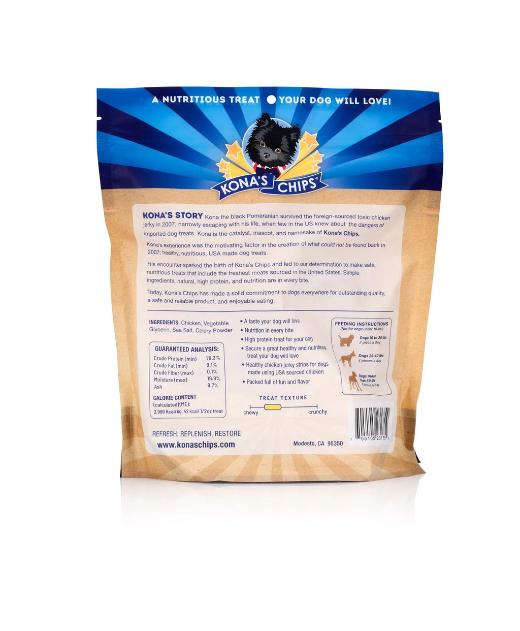 Premium Sliced Chicken Breast Jerky Dog Treats