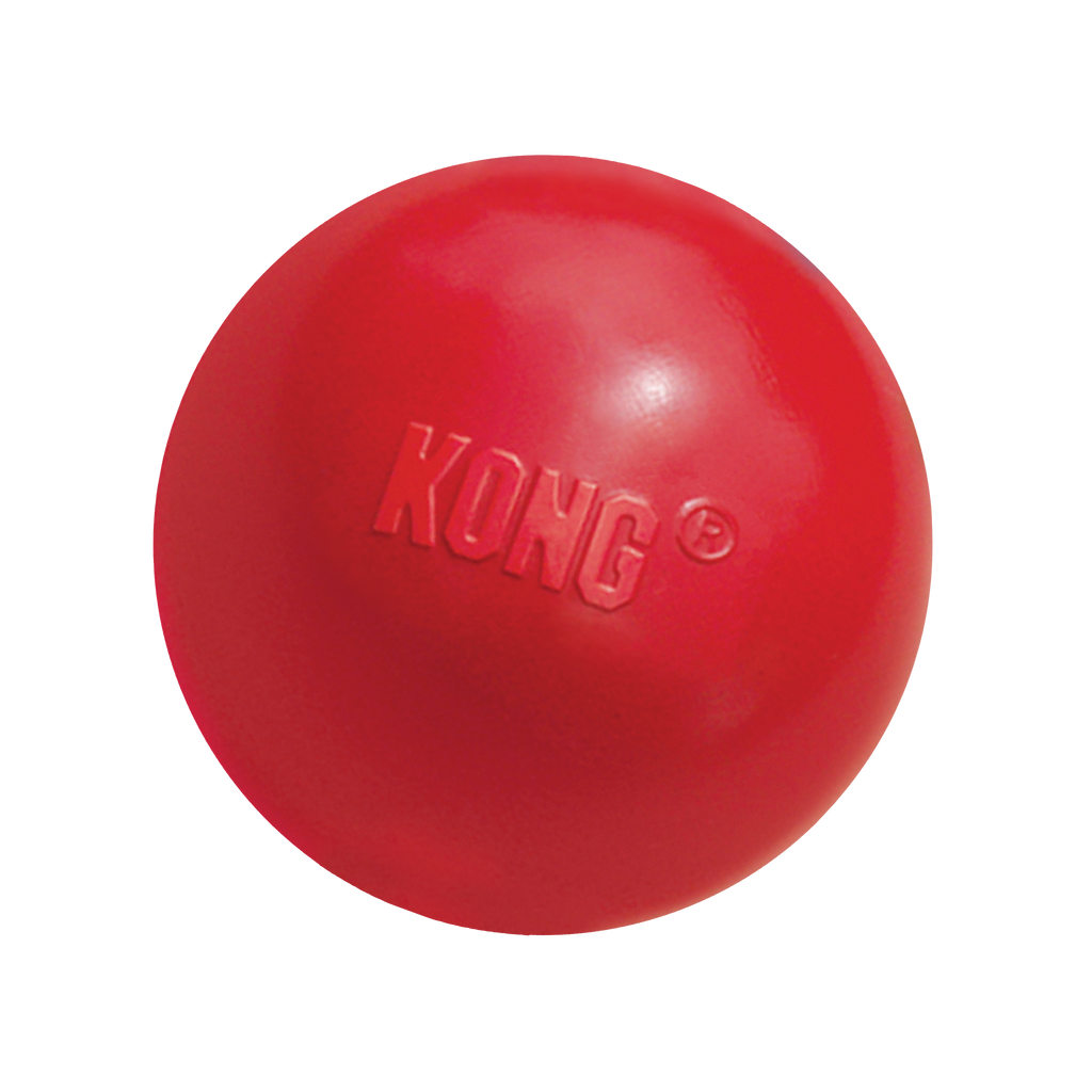 KONG Ball Durable Natural Rubber Dog Toy