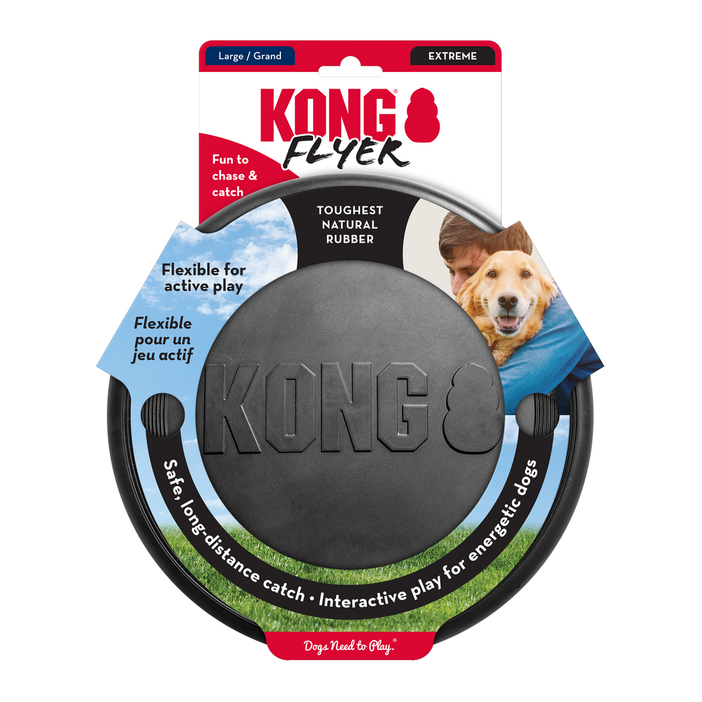 KONG Extreme Flyer Durable Rubber Dog Disc