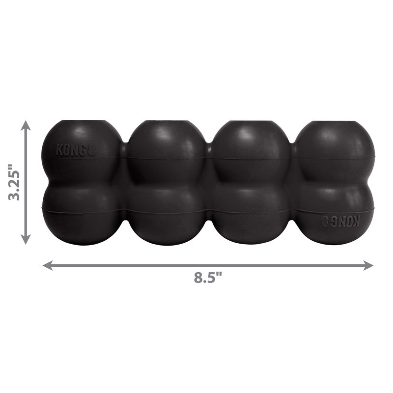 KONG Extreme Rubber Bone Dog Toy with Treat Spaces