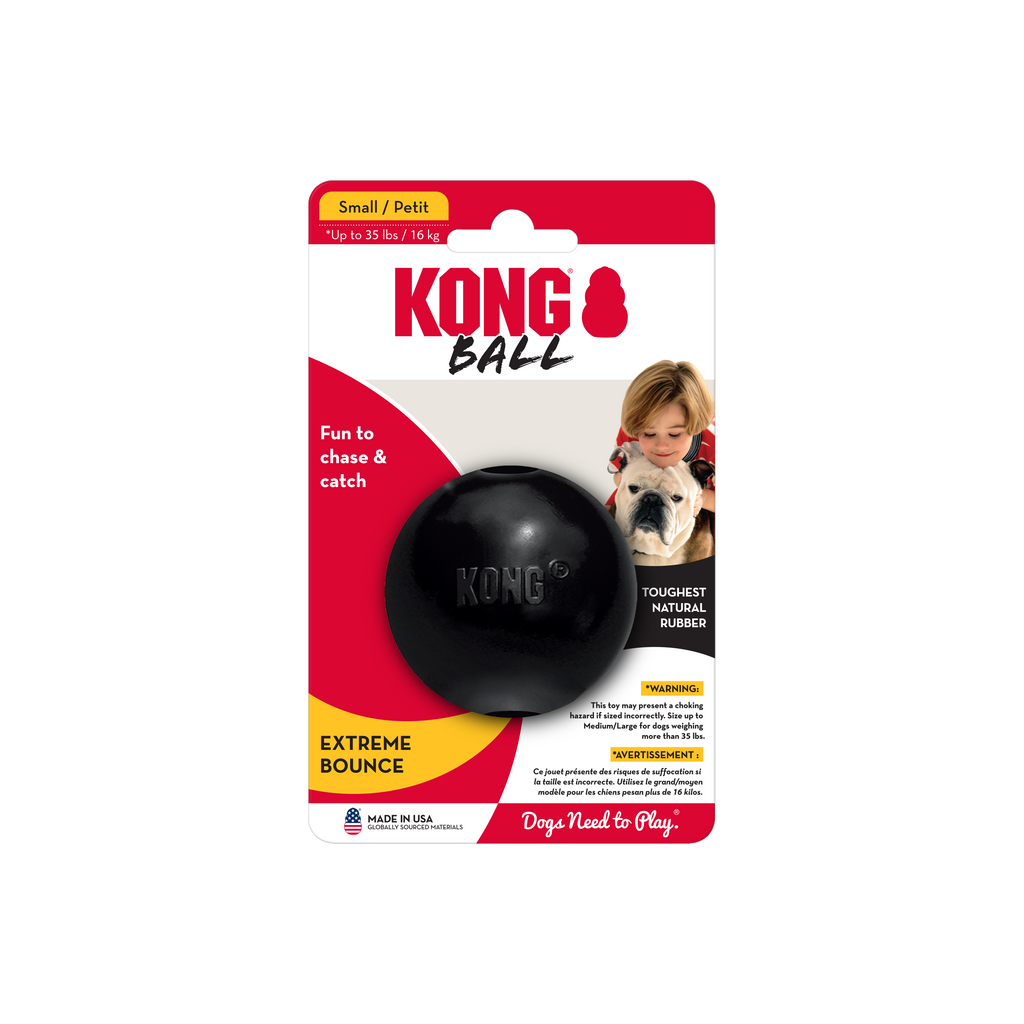 KONG Extreme Ball Durable Rubber Dog Toy