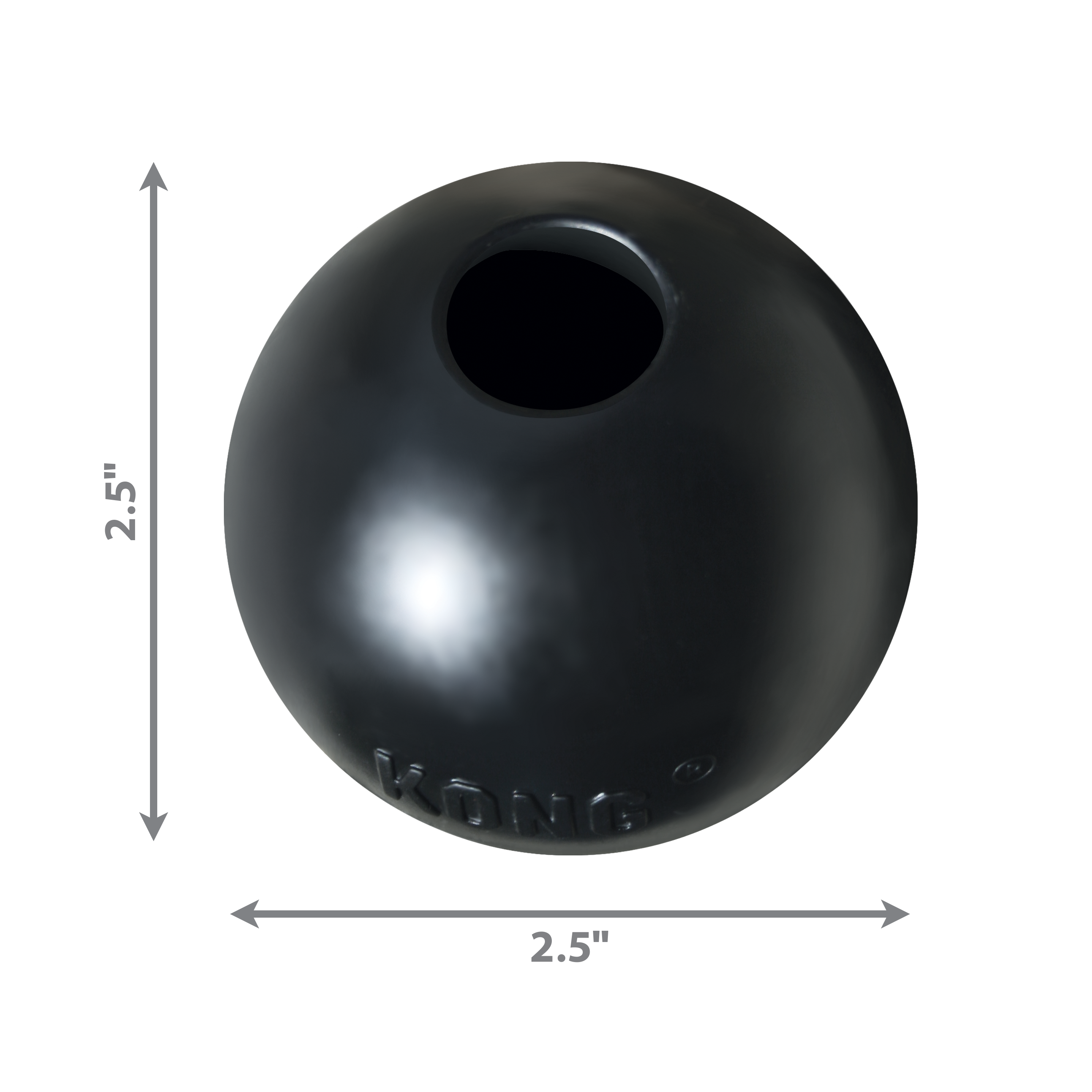 KONG Extreme Ball Durable Rubber Dog Toy