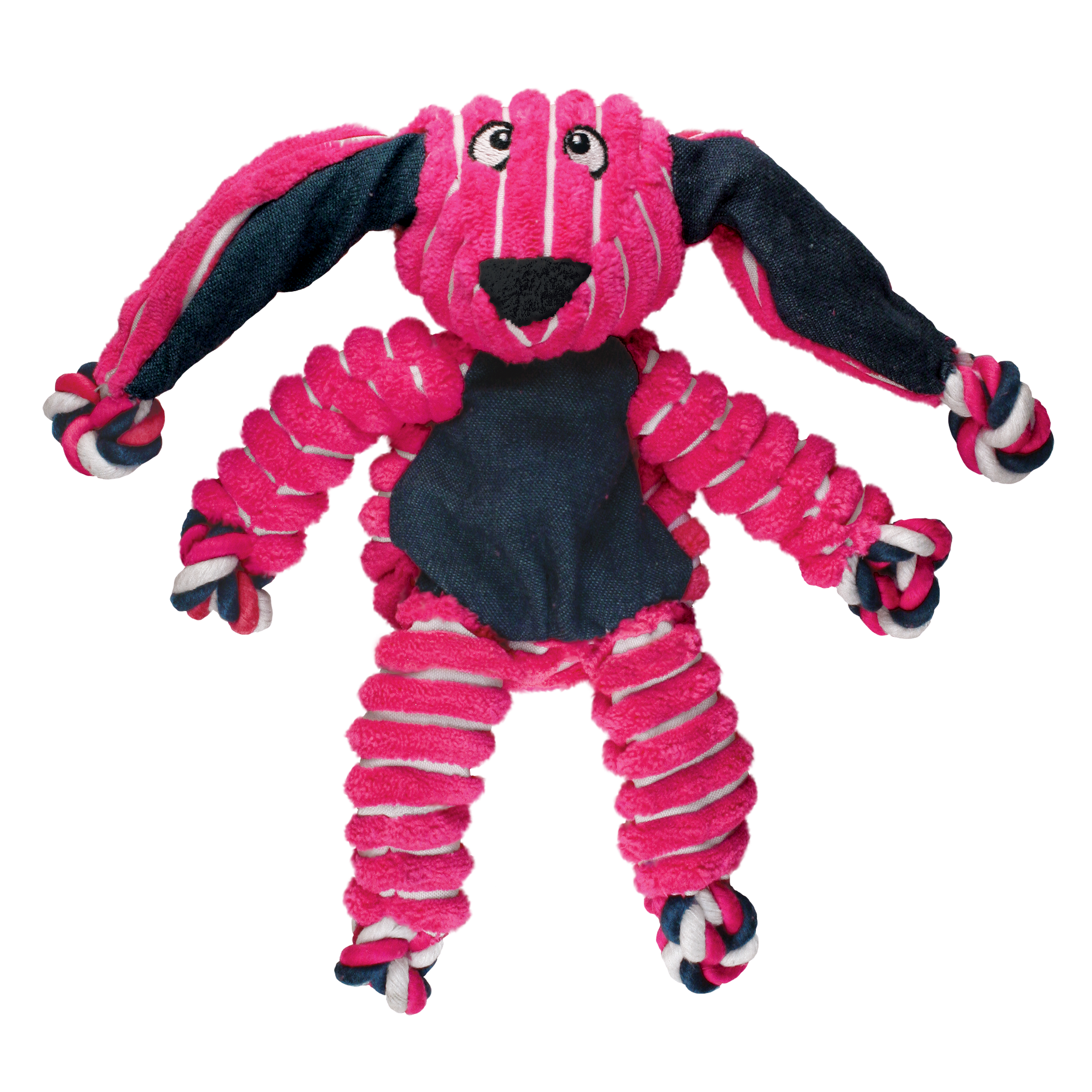 KONG Floppy Knots Dog Toy with Knotted Rope and Squeaker