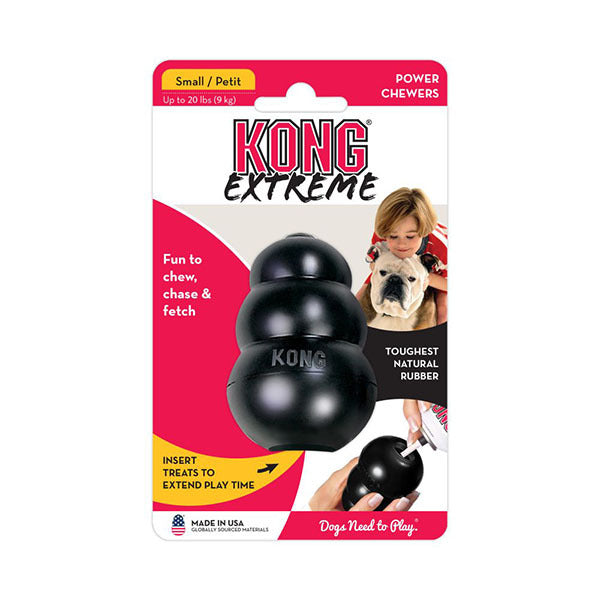 KONG Extreme Dog Toy for Power Chewers, Durable Natural Rubber