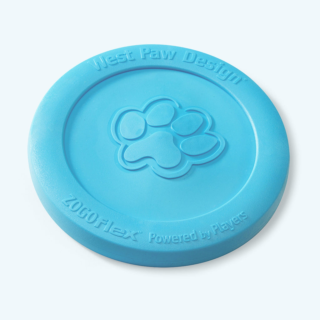 Zisc Soft Dog Disc for Gentle Chewers, Lightweight & Floatable