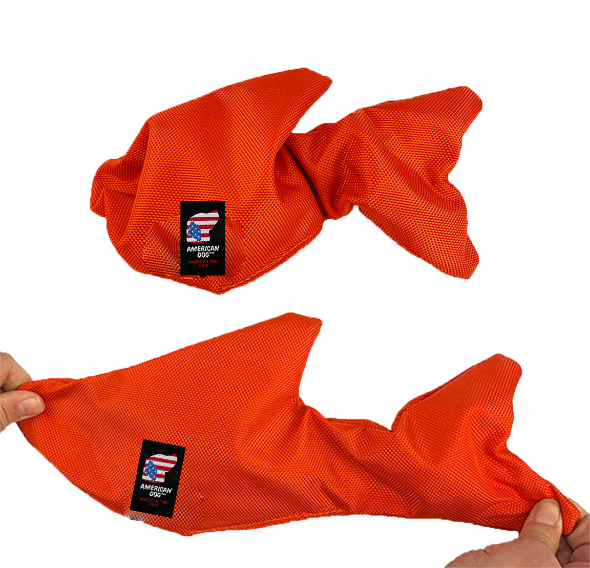 Lucky Dog Fish Bungee Tug Toy – Ballistic, 12" Stretchable