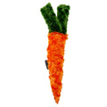 Lucky Dog Carrot Plush Dog Toy – 10" Minky Fleece, Squeaky