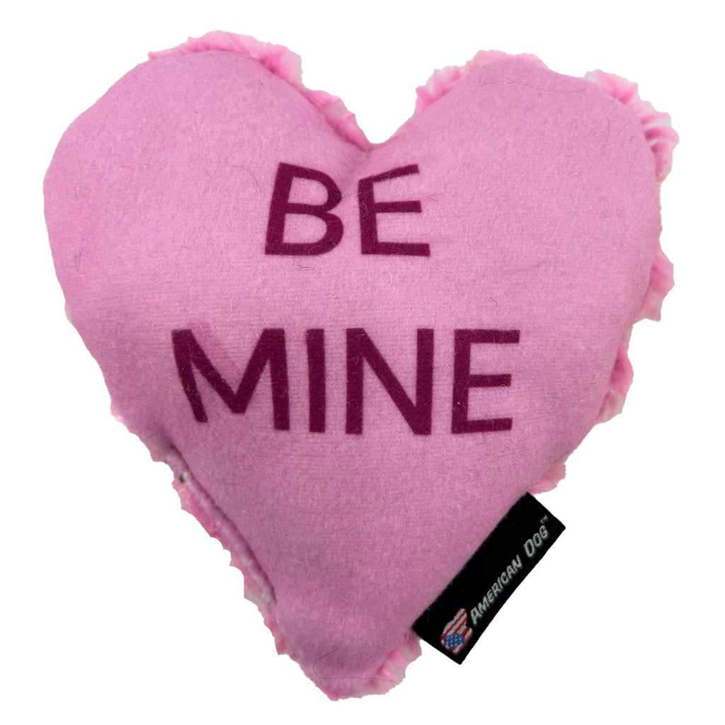 Lucky Dog Personalized Conversation Heart Plush Toy, 6"