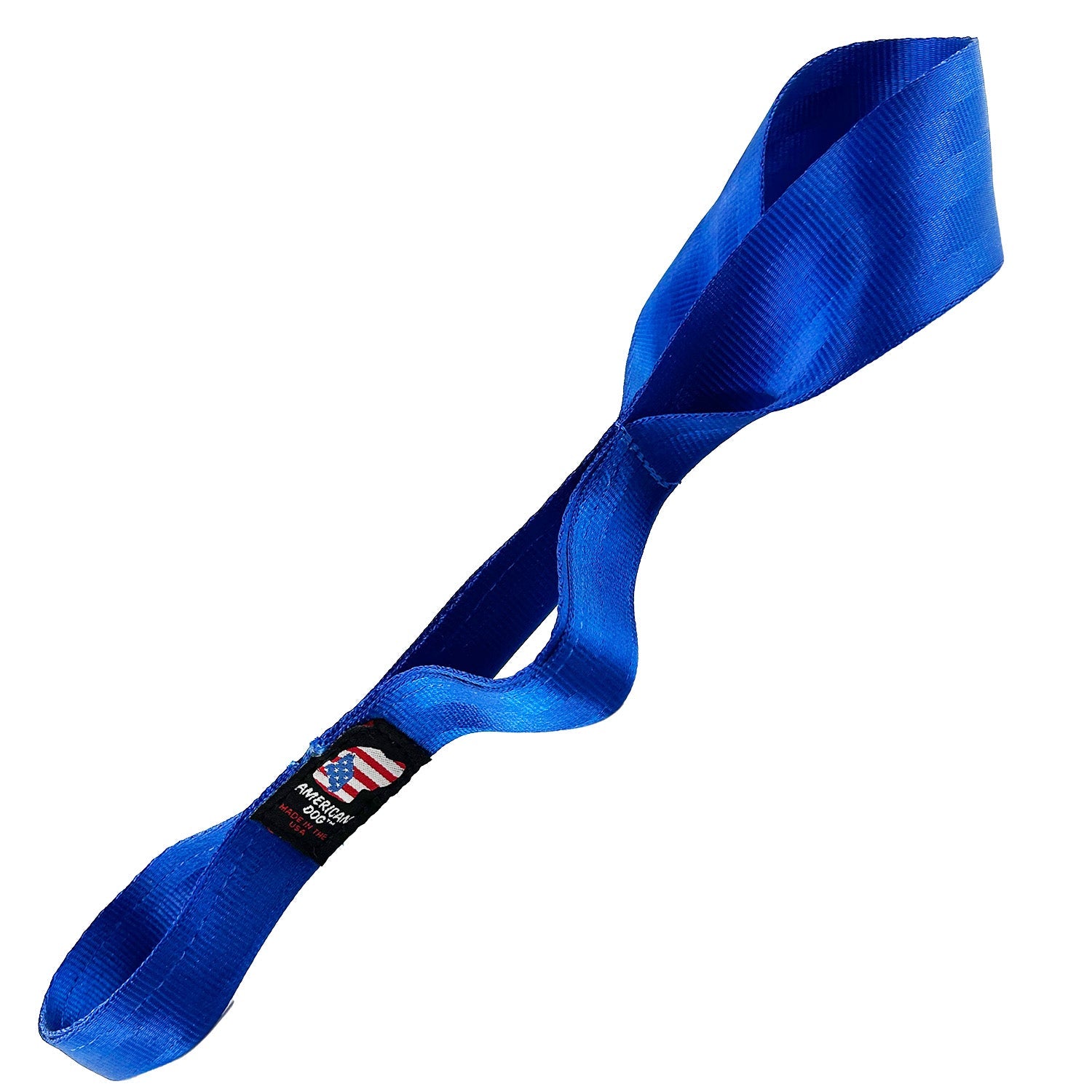 Lucky Dog Calla Lily Seat Belt Tug Toy – Blue, 13.5"