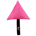 Lucky Dog Pink Ballistic Triangle Tug Toy with Handle, 7.5"