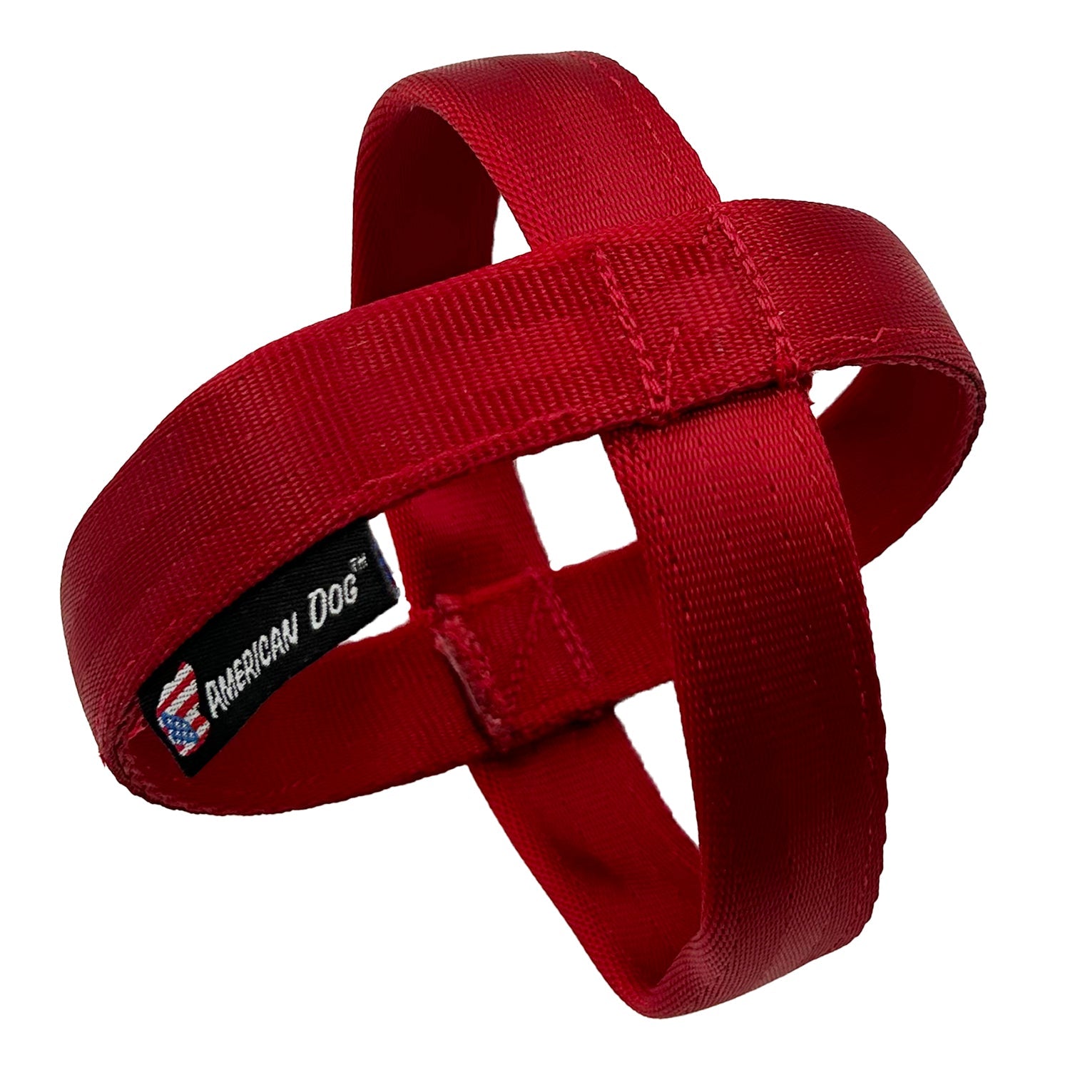 Lucky Dog Ornament Seatbelt Dog Toy, 5" Polyester Webbing
