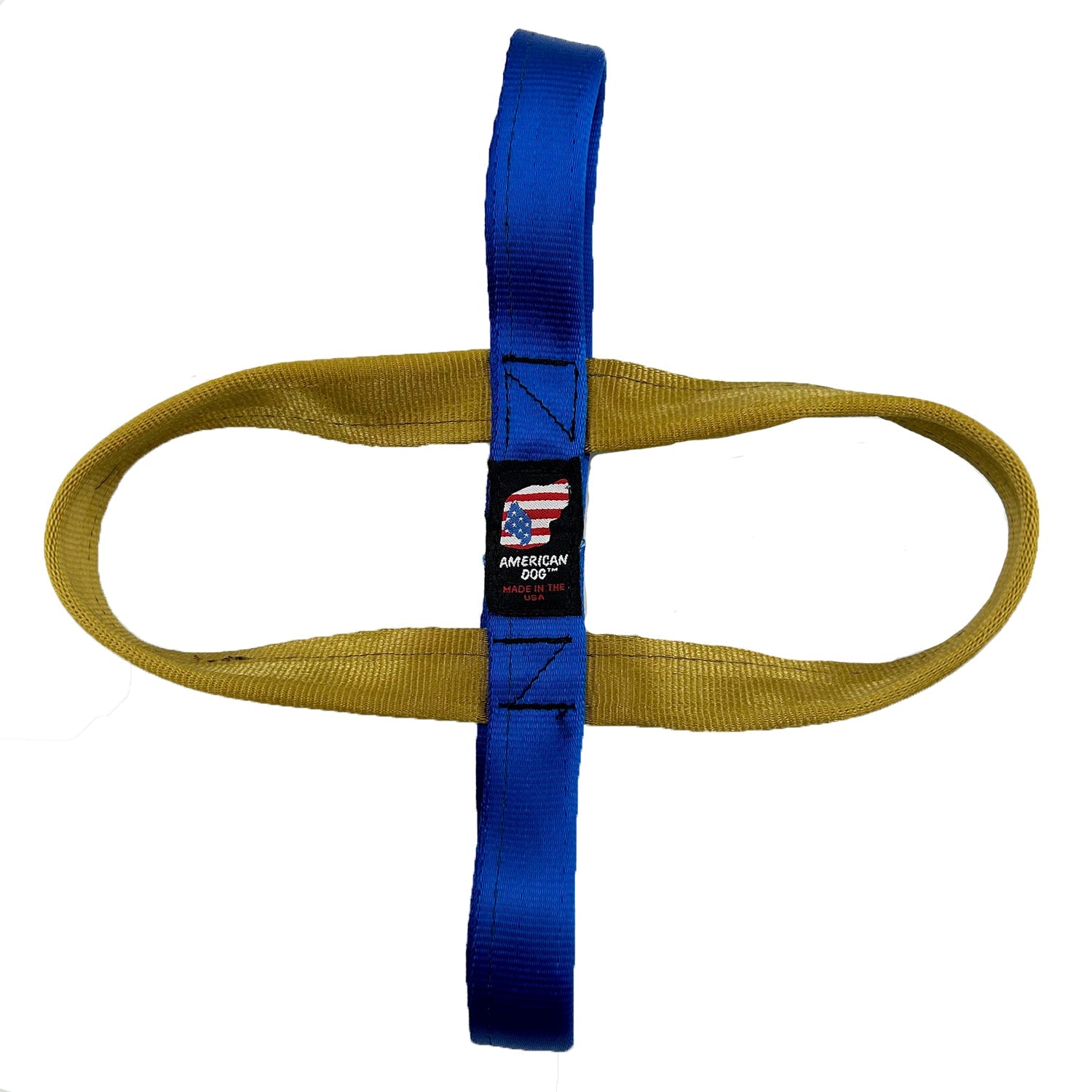 Lucky Dog Seatbelt Tug Toy – Durable Polyester, 8" x 8"