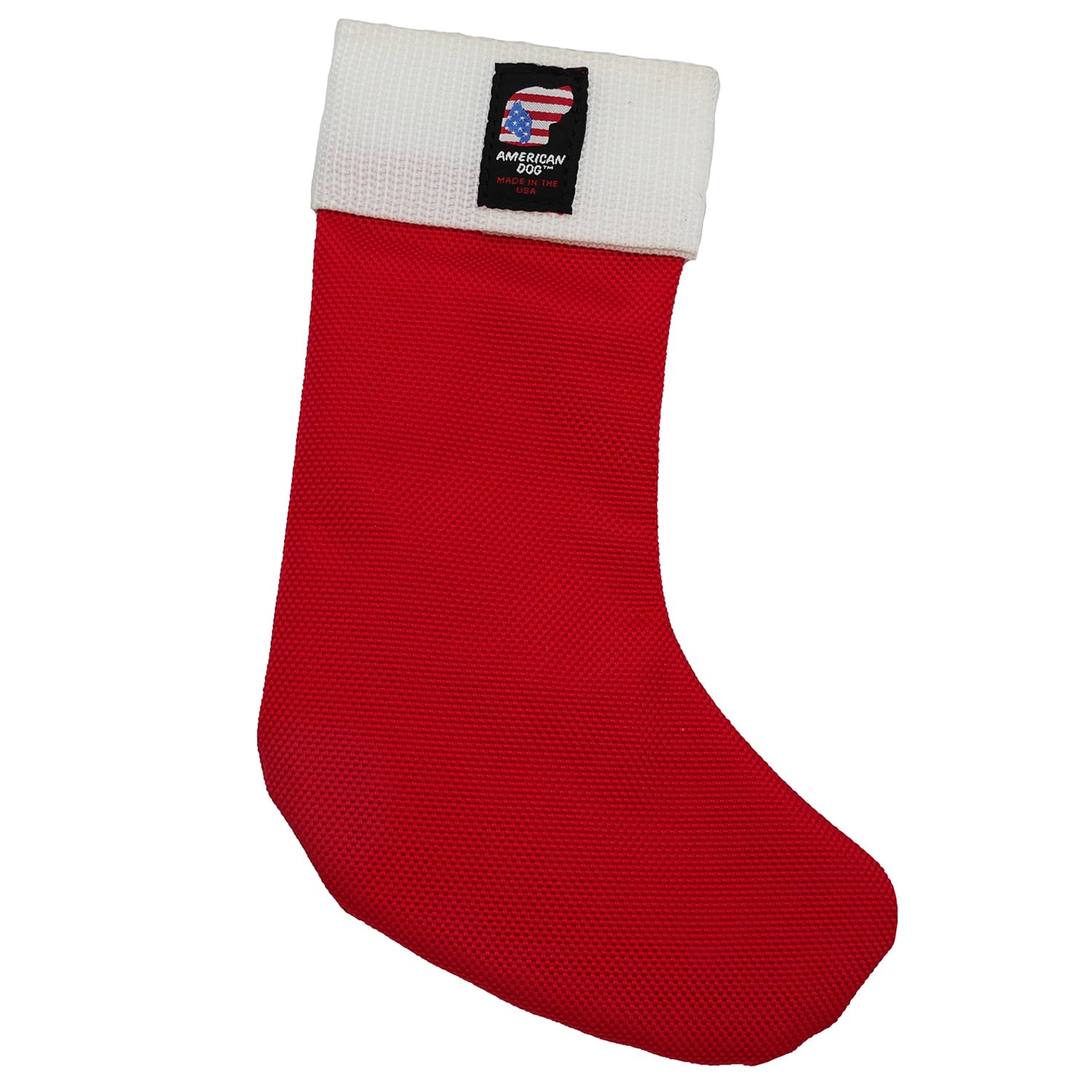 Lucky Dog Holiday Stocking Dog Toy, 1680 Ballistic, 10" x 5"