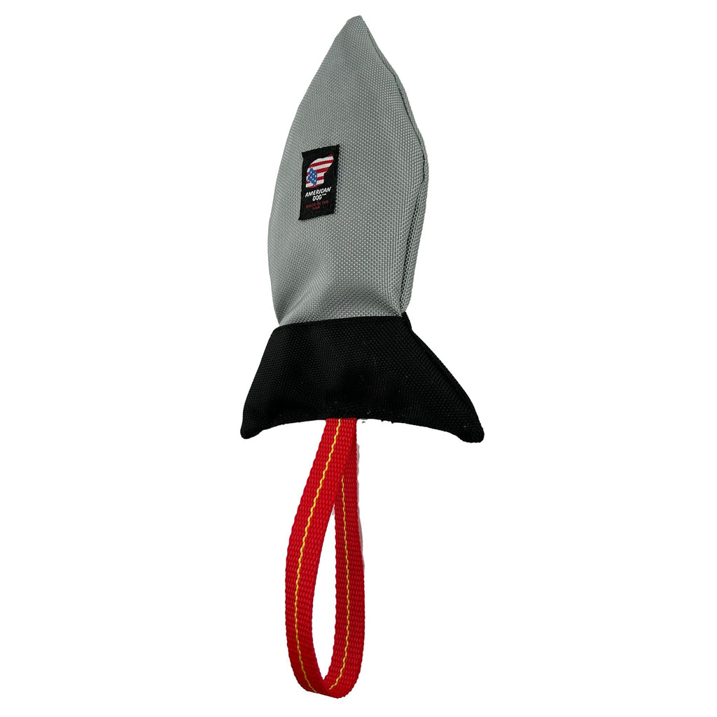 Lucky Dog Rocket Ship Tug Toy – Ballistic Nylon, 15"