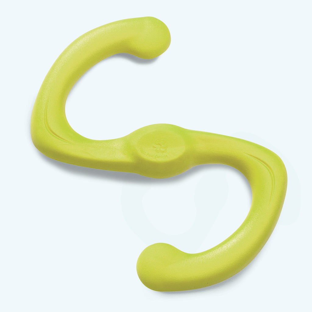 S-Shaped Stretch Dog Toy for Tug and Fetch, Dishwasher Safe