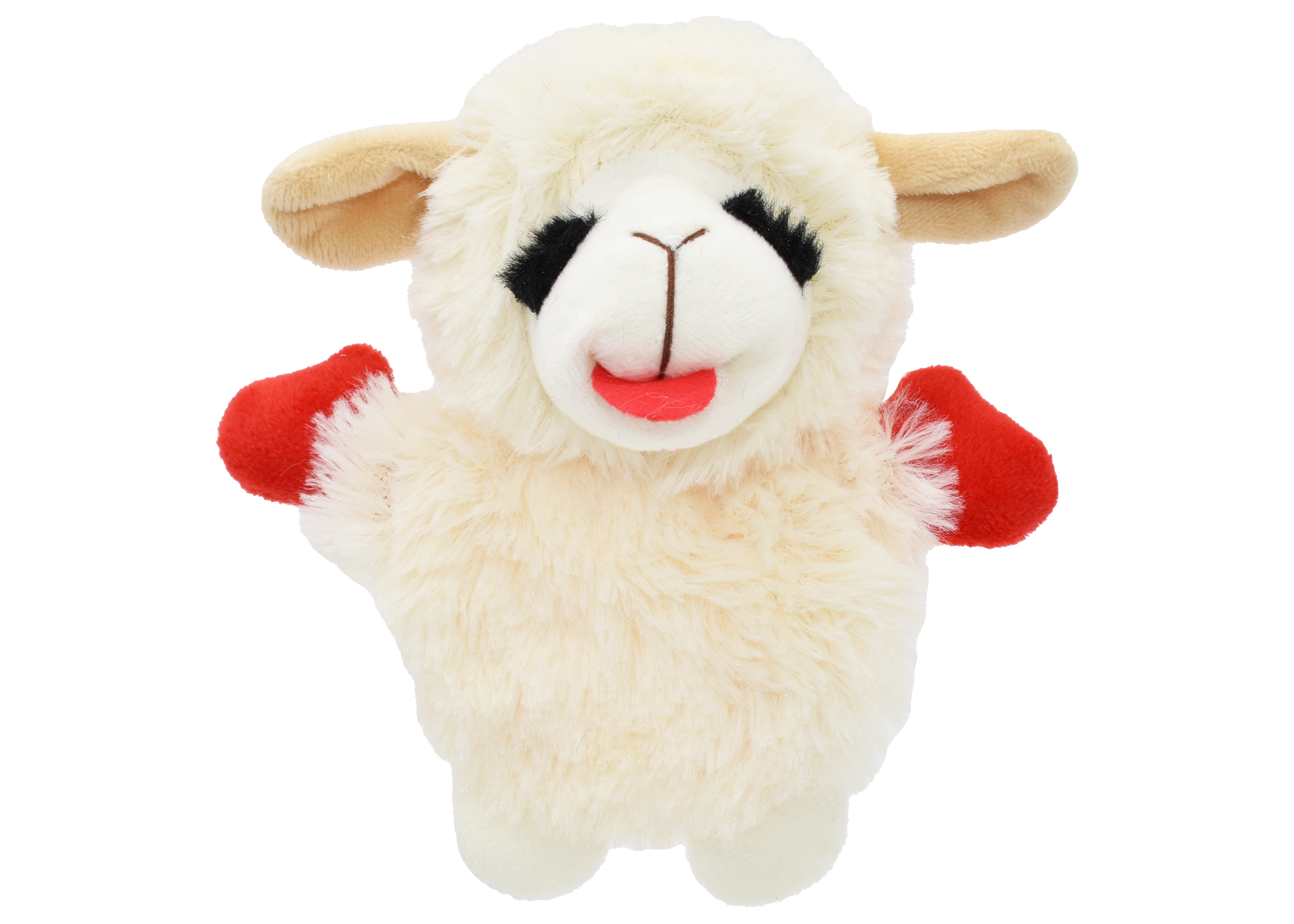 Lamb Chop Crinkle Mini Plush Dog Toy