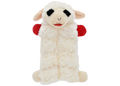Lamb Chop Squeaker Mat Plush Dog Toy with 9 Squeakers
