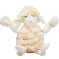 HuggleFleece Fluffer Knotties Louise Lamb Dog Toy