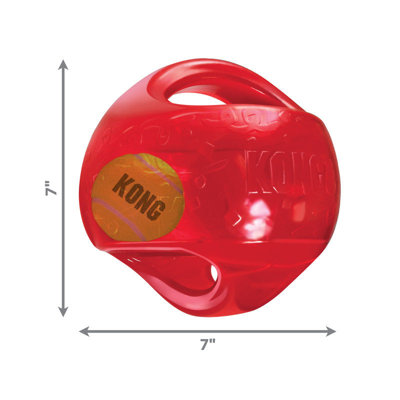 KONG Jumbler Interactive Dog Ball Toy with Squeaker