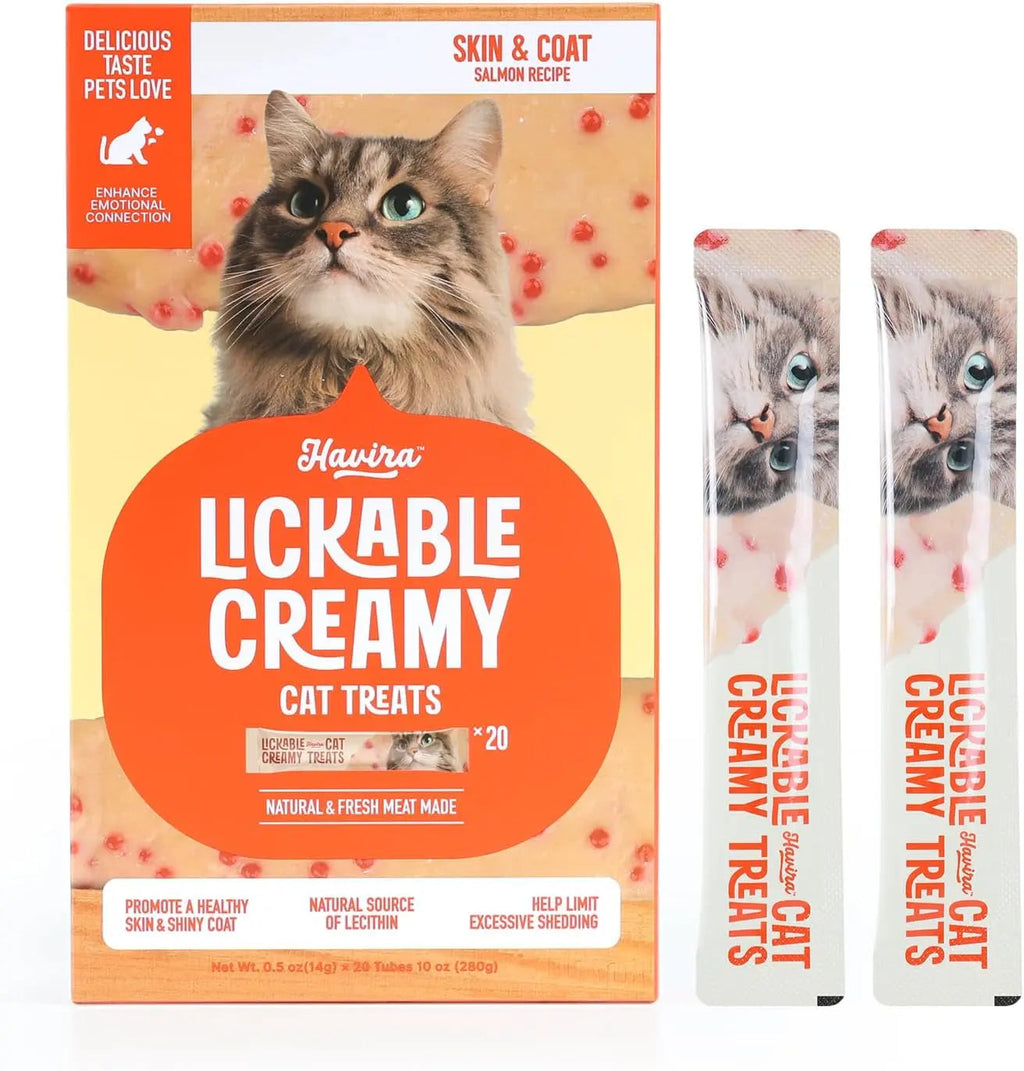 Salmon Creamy Cat Treat with Omega-3 and Fish Roe