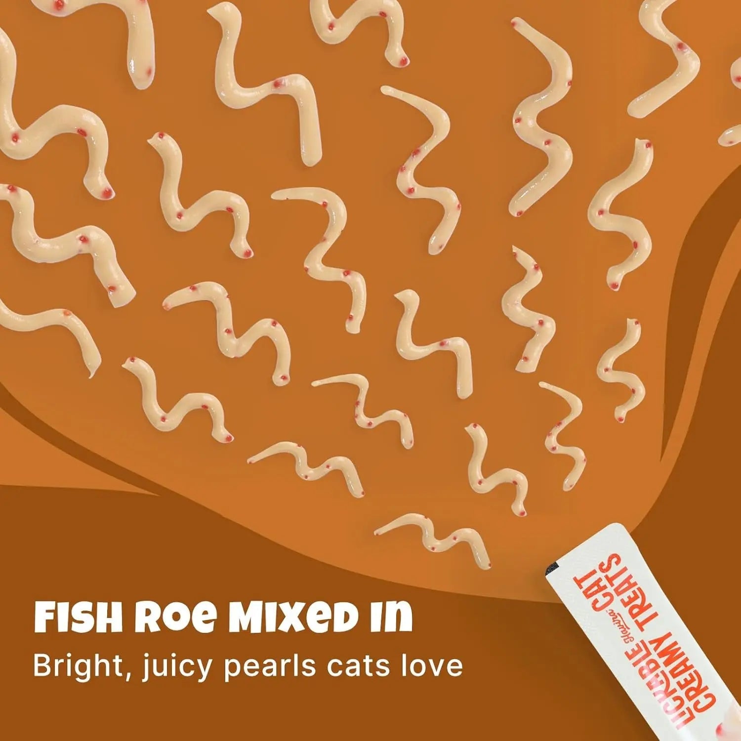 Salmon Creamy Cat Treat with Omega-3 and Fish Roe