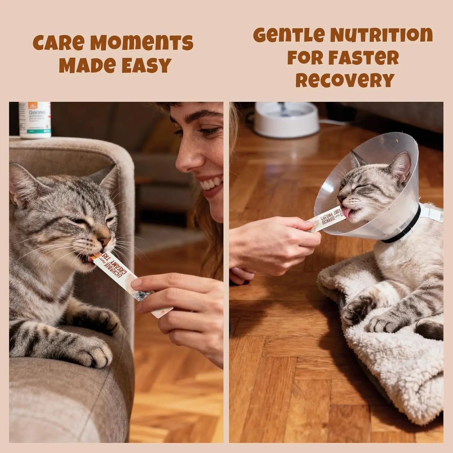 Salmon Creamy Cat Treat with Omega-3 and Fish Roe