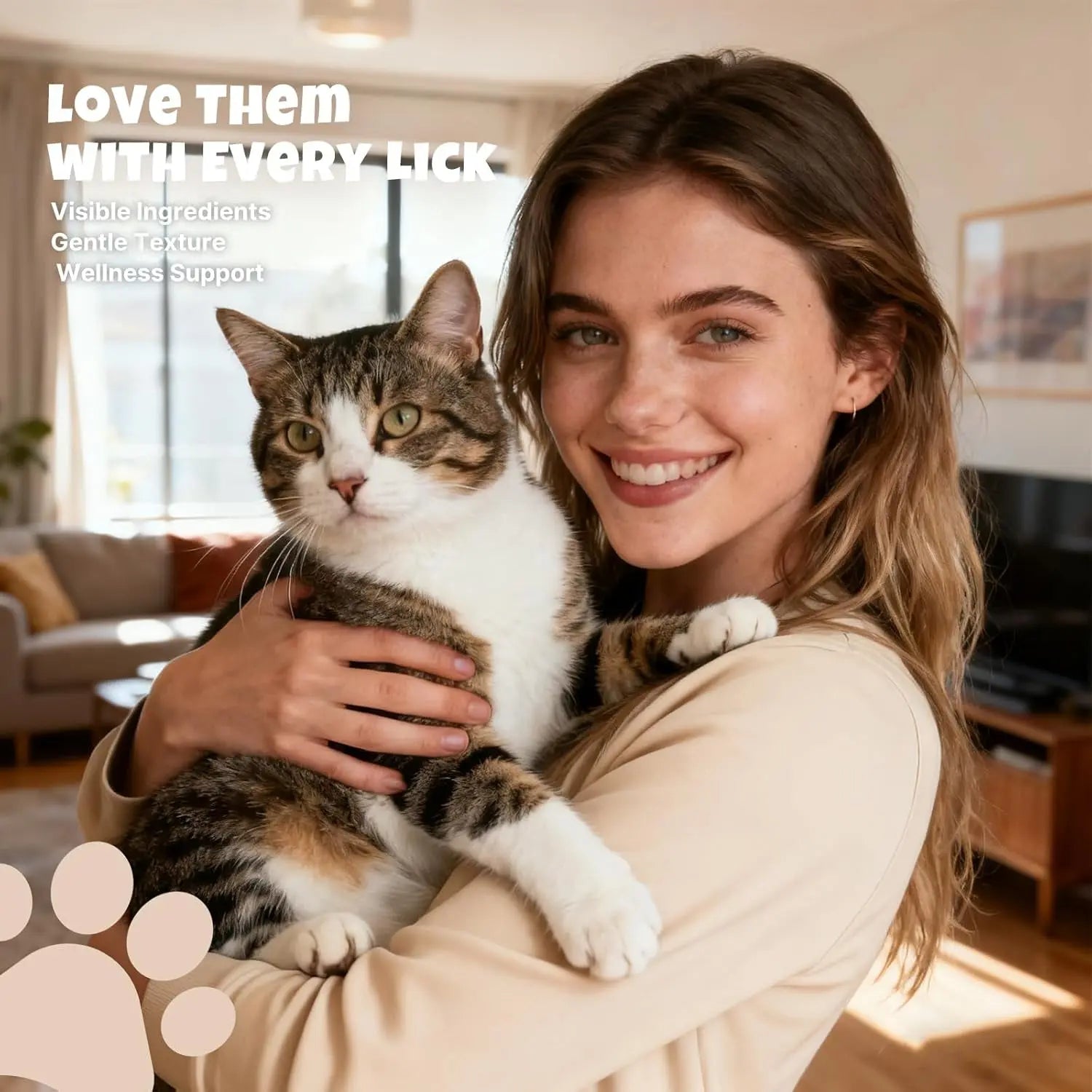 Salmon Creamy Cat Treat with Omega-3 and Fish Roe