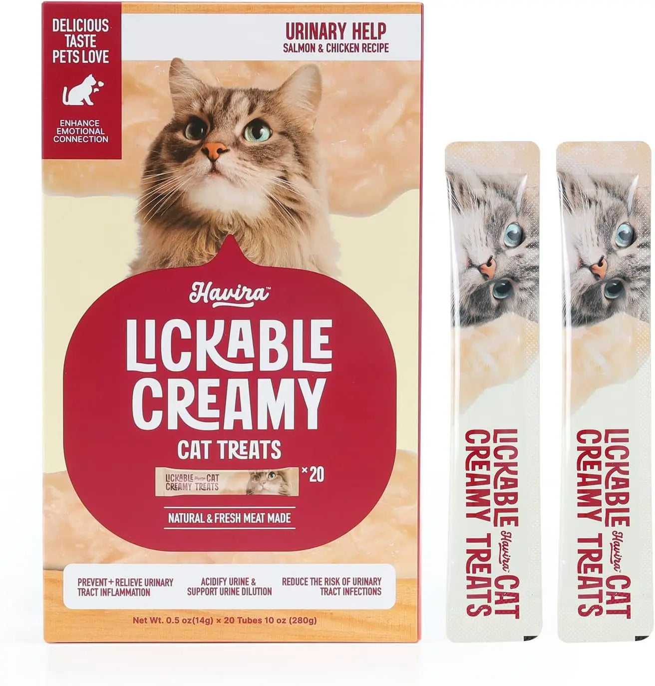 Salmon Creamy Cat Treat with Omega-3 and Fish Roe