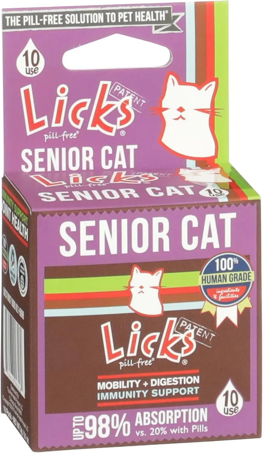 Senior Cat Gel Supplement with Omega-3, Taurine & B Vitamins