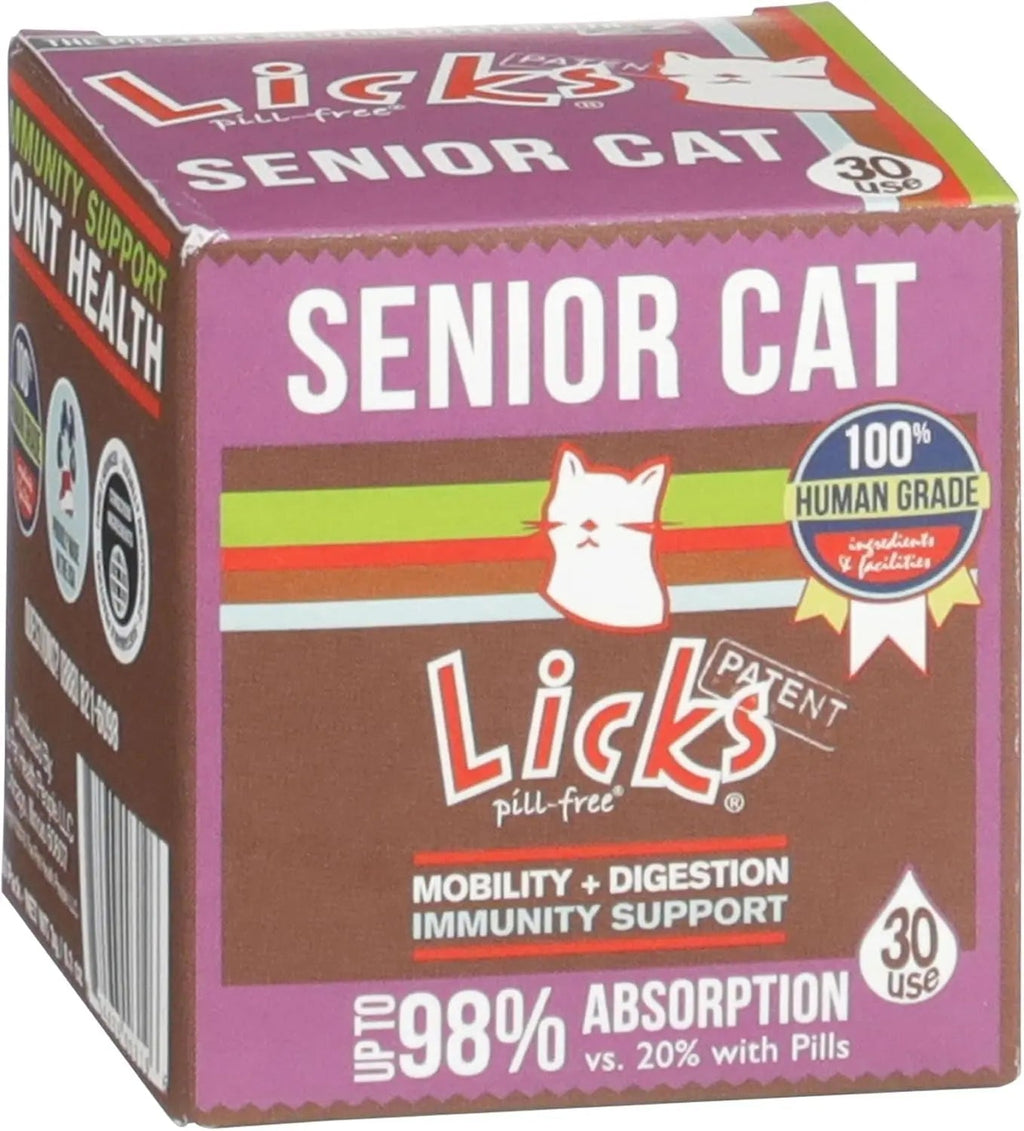 Senior Cat Gel Supplement with Omega-3, Taurine & B Vitamins