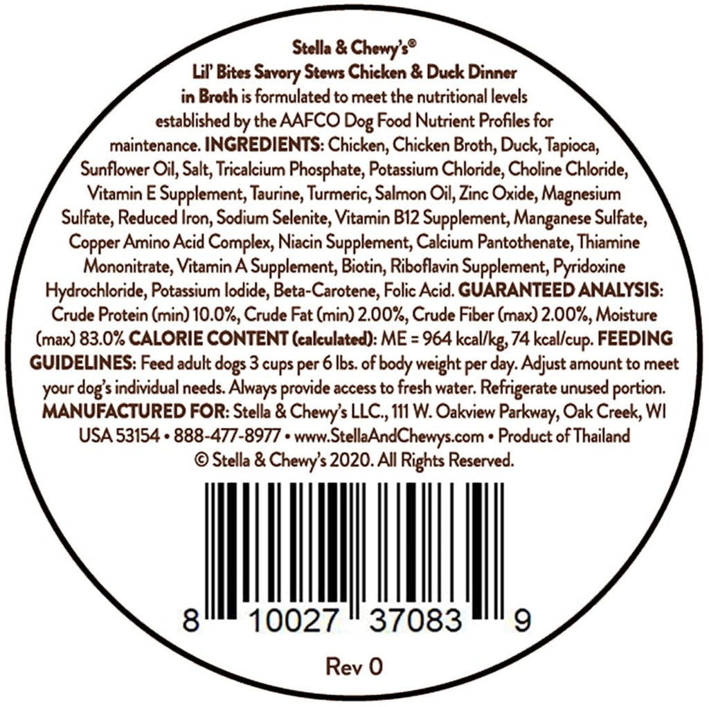 Small Breed Dog Food with Cage-Free Chicken & Duck, Shredded Meat Recipe