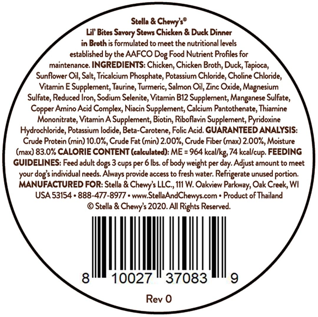 Small Breed Dog Food with Cage-Free Chicken & Duck, Shredded Meat Recipe