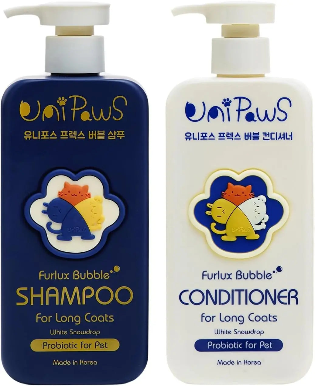 Long Haired Dog Shampoo Conditioner Set Detangling Deshedding Sensitive Skin