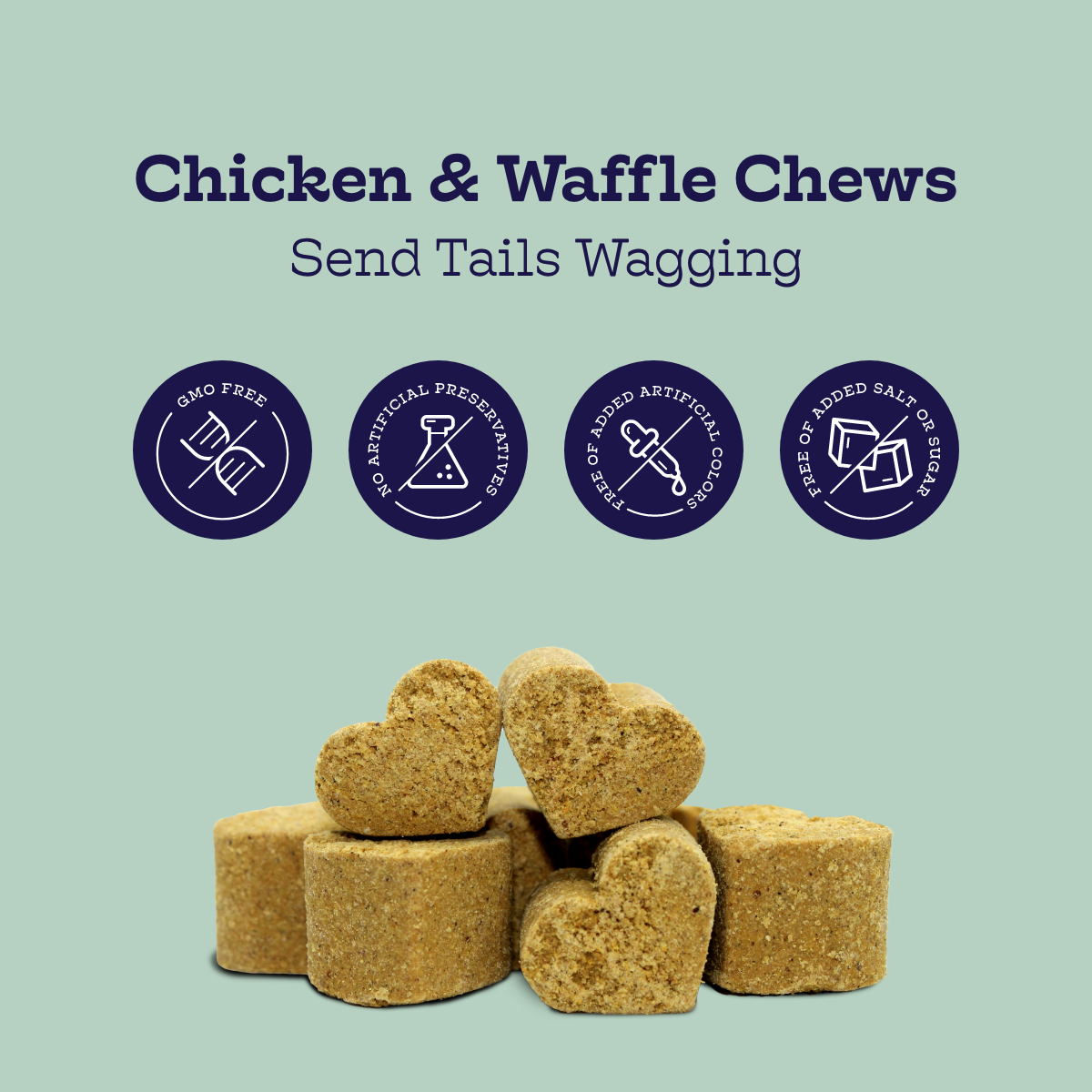 Moe’s Chicken and Waffles Chews for Dogs