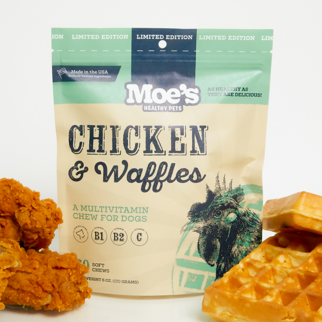Moe’s Chicken and Waffles Chews for Dogs
