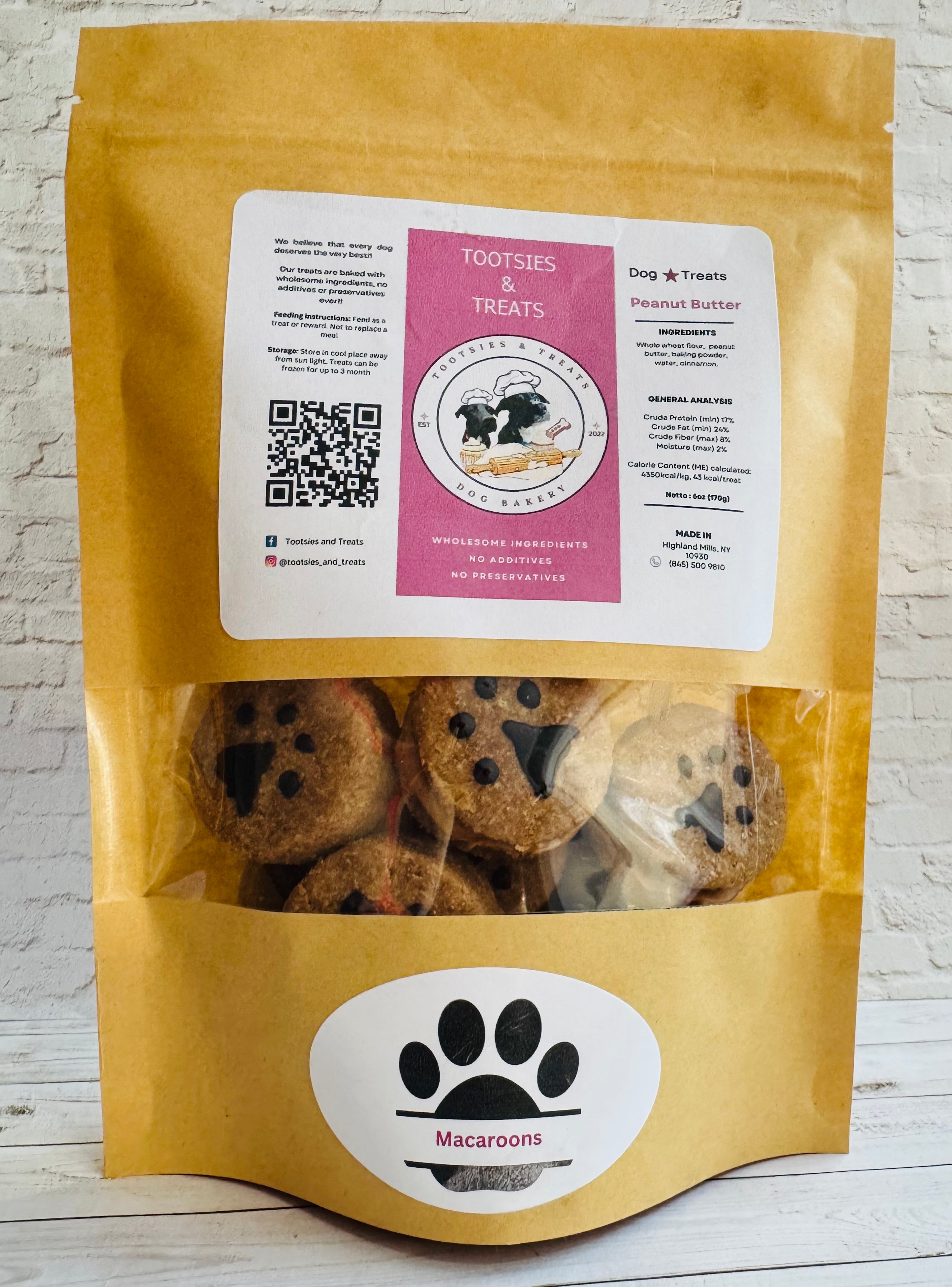 Crunchy All-Natural Dog Treats, Small Batch Baked