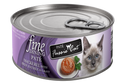 Fussie Cat Fine Dining - Pate - Mackerel with Beef Entree in gravy (2.82oz)