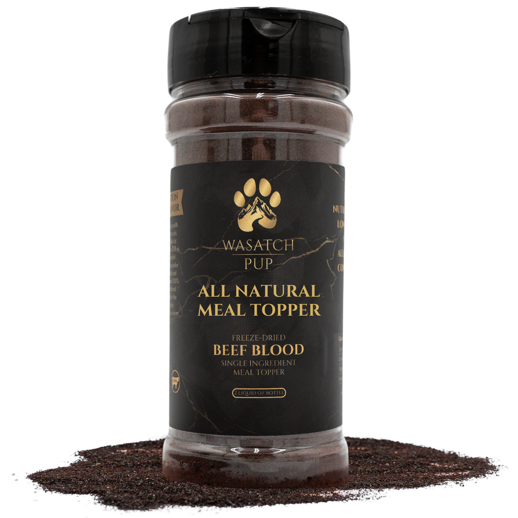 Freeze-Dried Beef Blood Topper for Dogs and Cats