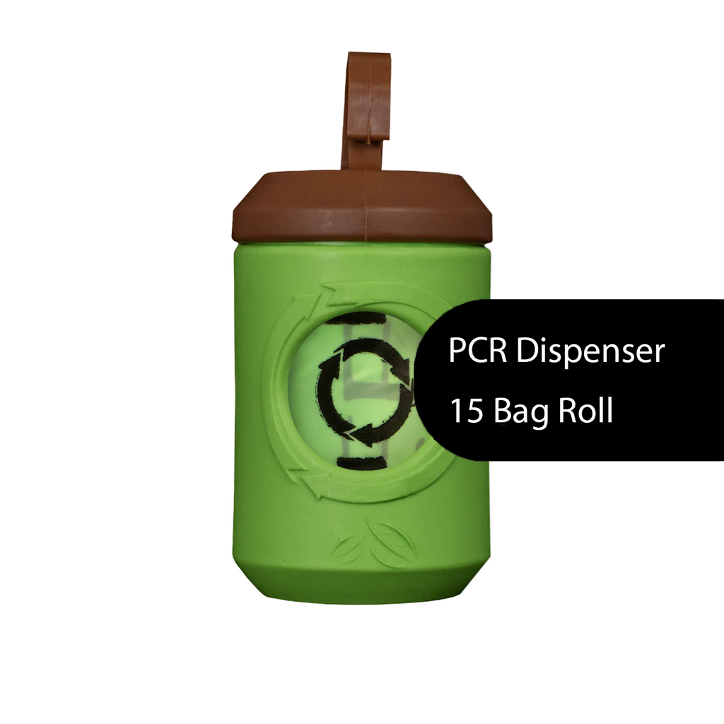beyondGREEN Dog Poop Bag Leash Dispenser with Clip-On Holder