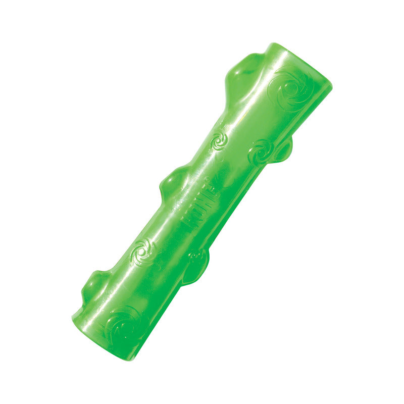 KONG Squeezz Stick Dog Fetch Toy with Squeaker